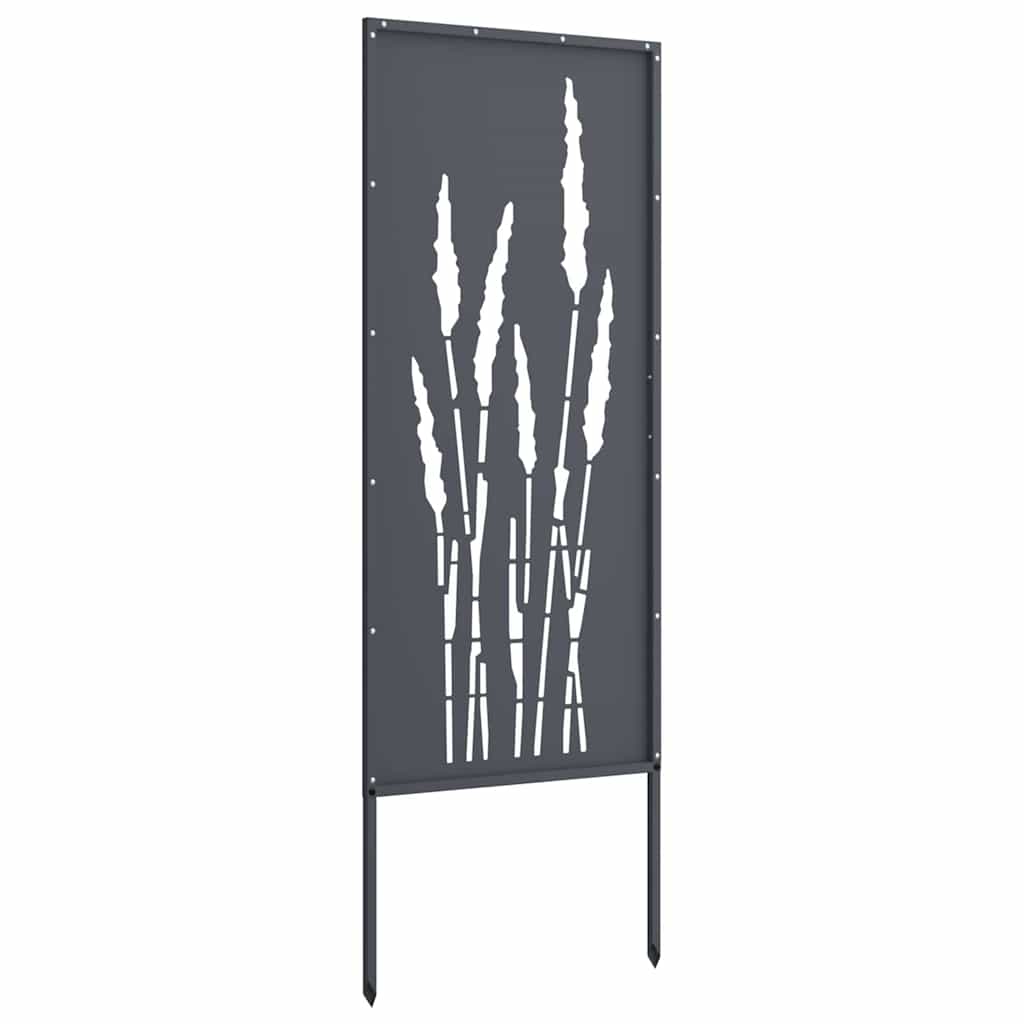 Tuin Privacy Screen Antraciet 50 x 140 cm Koudgewalst staal