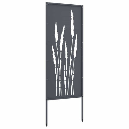 Tuin Privacy Screen Antraciet 50 x 140 cm Koudgewalst staal
