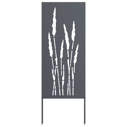 Tuin Privacy Screen Antraciet 50 x 140 cm Koudgewalst staal