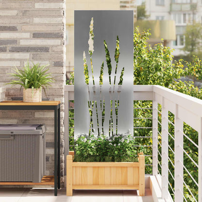Tuin Privacy Screen Zilver 50 x 140 cm Gegalvaniseerd staal