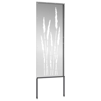 Tuin Privacy Screen Zilver 50 x 140 cm Gegalvaniseerd staal