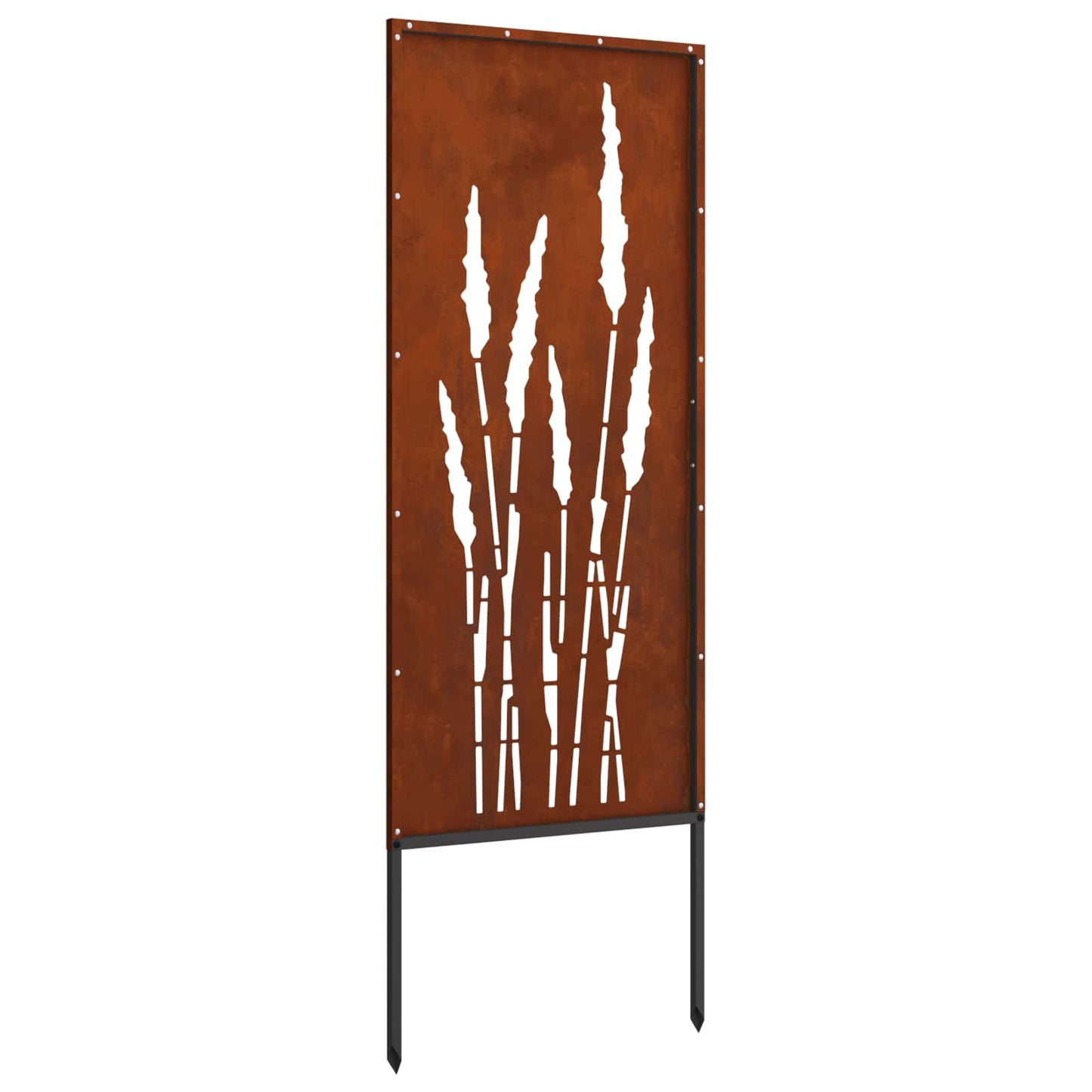 Tuin Privacy Screen Bloemen Roestig 50 x 140 cm weervast staal