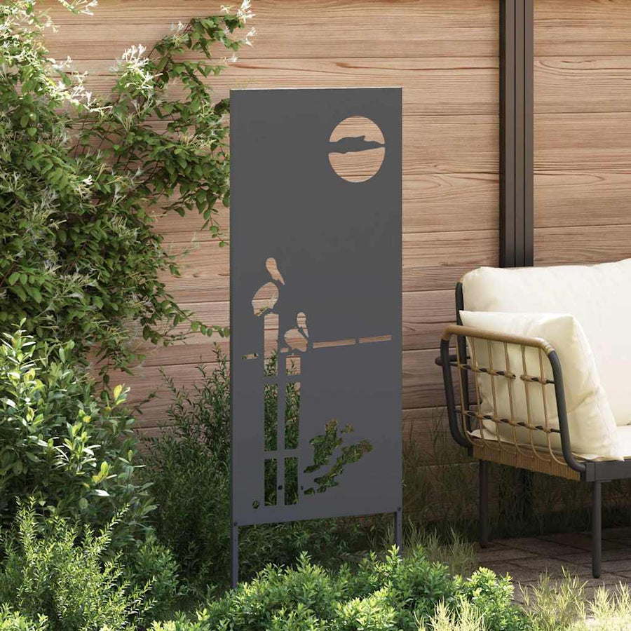Tuin Privacy Screen Antraciet 50 x 140 cm Koudgewalst staal