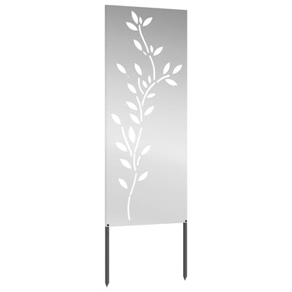 Tuin Privacy Screen Zilver 50 x 140 cm Gegalvaniseerd staal