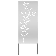 Tuin Privacy Screen Zilver 50 x 140 cm Gegalvaniseerd staal