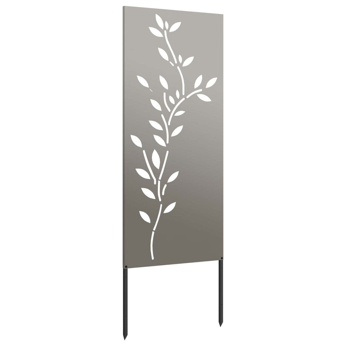 Tuin Privacy Screen Bloemen Roestig 50 x 140 cm weervast staal