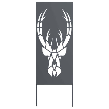 Tuin decoratief paneel Antraciet 50 x 140 cm Koudgewalst staal