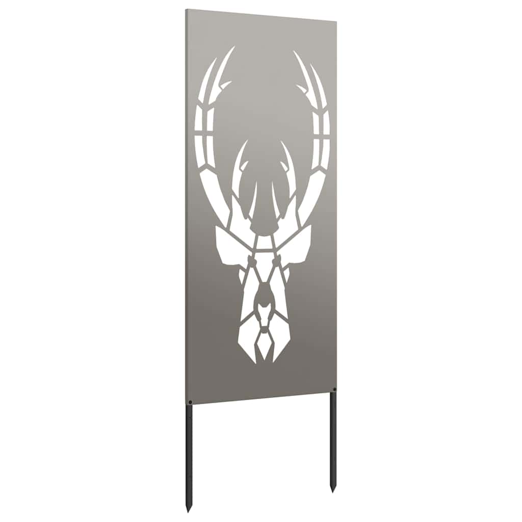 Tuin decoratief paneel Roestig 50 x 140 cm Verweerd staal
