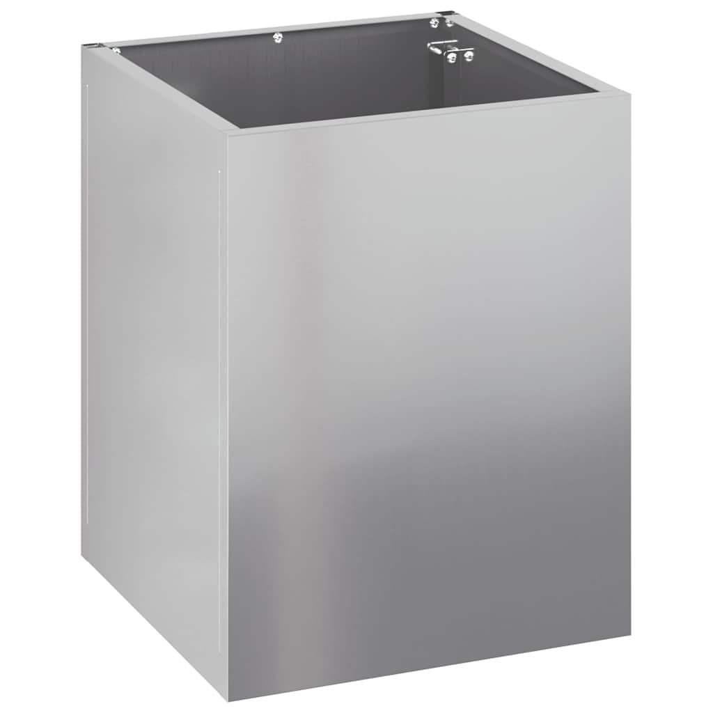 Plantenbak Gegalvaniseerd staal 32 x 32 x 40 cm