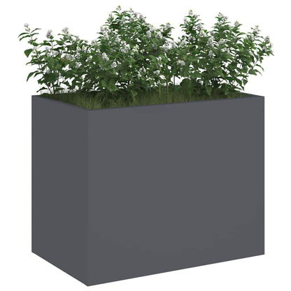 Plantenbak Antraciet 50 x 32 x 40 cm Koudgewalst staal