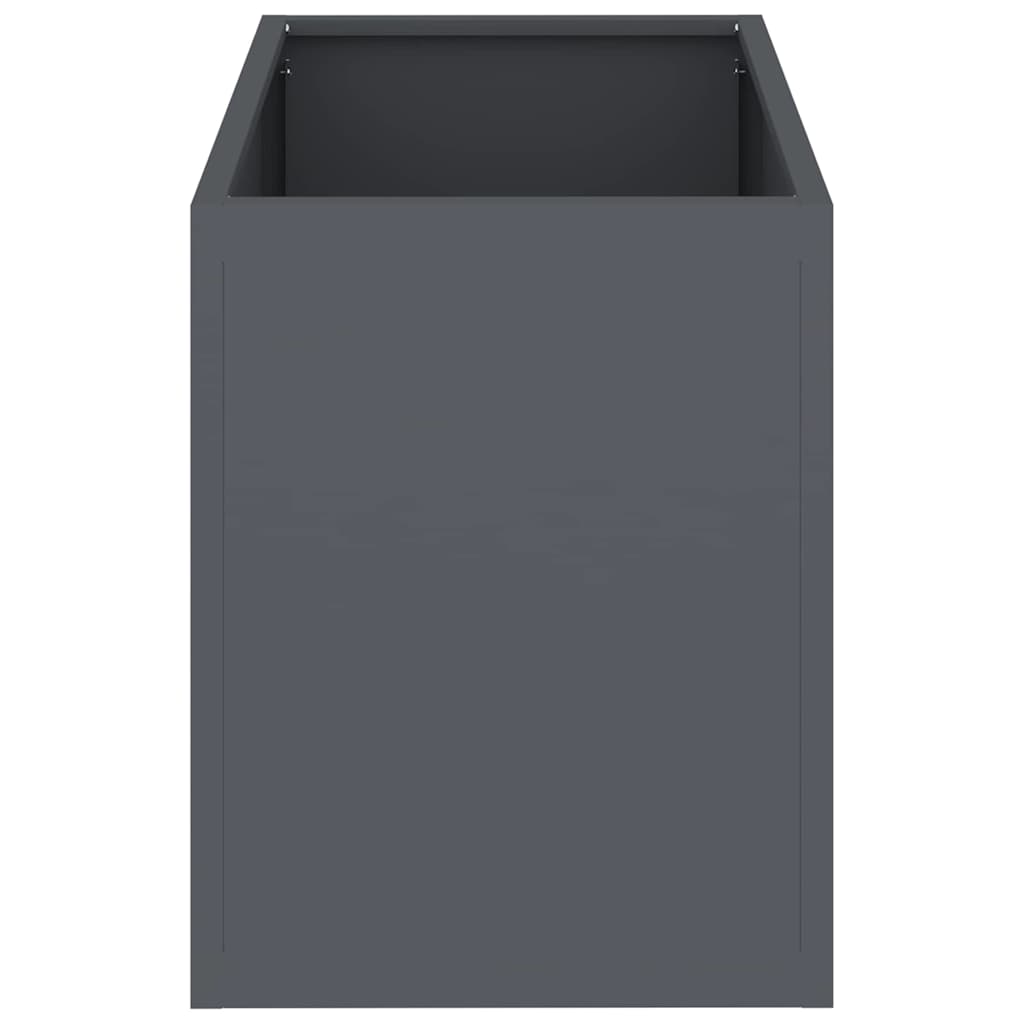 Plantenbak Antraciet 50 x 32 x 40 cm Koudgewalst staal