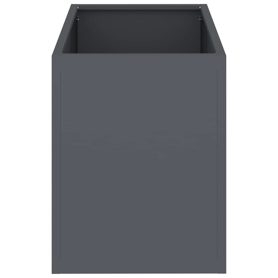 Plantenbak Antraciet 50 x 32 x 40 cm Koudgewalst staal
