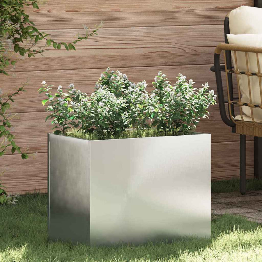 Tuin Bloempot Gegalvaniseerd staal 50 x 32 x 40 cm