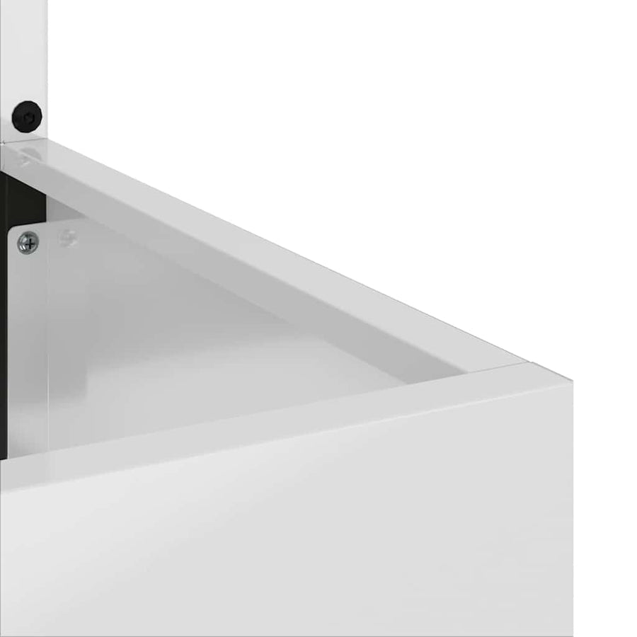 Tuinplant met Decoratief Paneel Zilver 32 x 140 cm