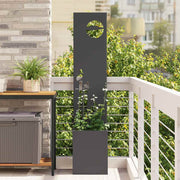 Decoratief paneel 32x140 cm zwart