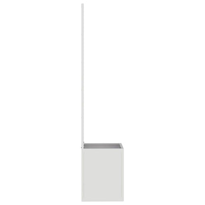 Tuin Privacy Screen Bloemen Zilver 32 x 32 x 150 cm
