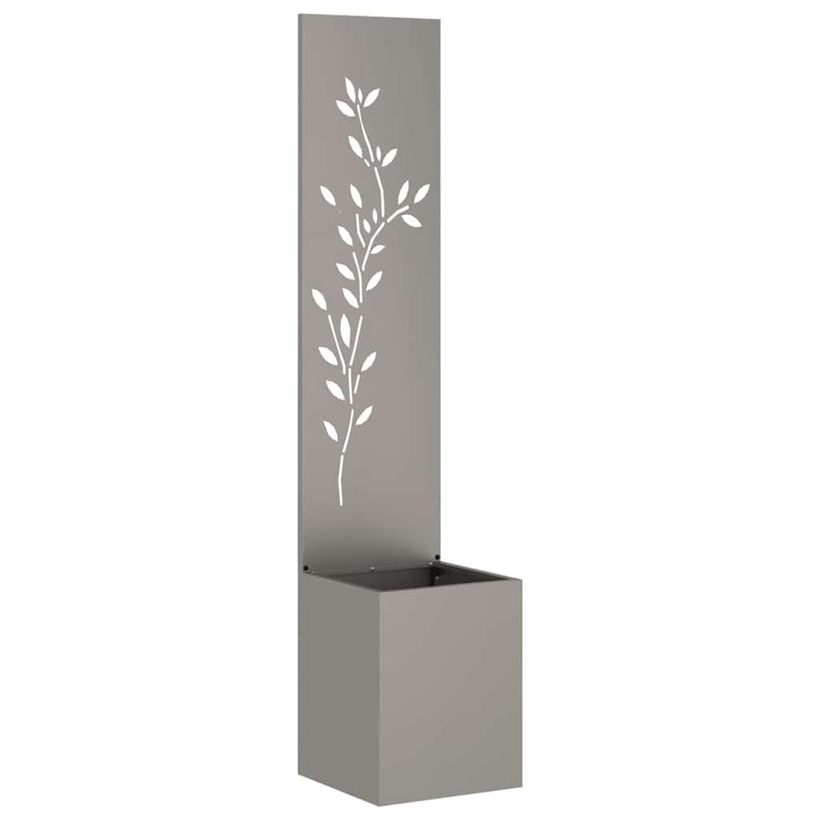 Tuin Privacy Screen Roestig 32 x 32 x 150 cm Cortenstaal