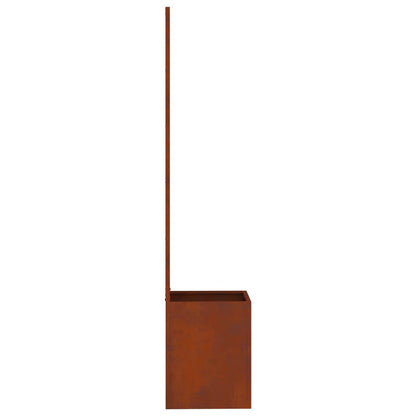 Tuin Privacy Screen Roestig 32 x 32 x 150 cm Cortenstaal