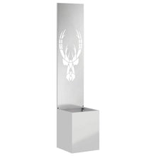 Tuin Privacy Screen Dierenprint Zilver 32 x 32 x 150 cm
