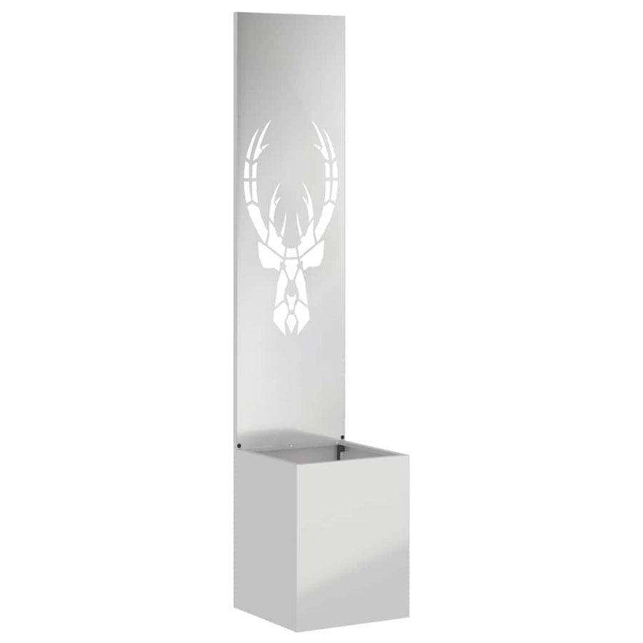 Tuin Privacy Screen Dierenprint Zilver 32 x 32 x 150 cm
