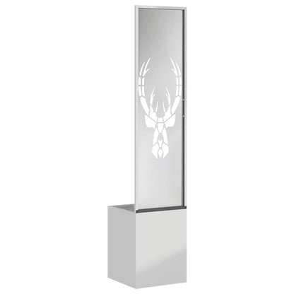 Tuin Privacy Screen Dierenprint Zilver 32 x 32 x 150 cm