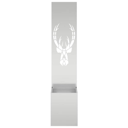 Tuin Privacy Screen Dierenprint Zilver 32 x 32 x 150 cm