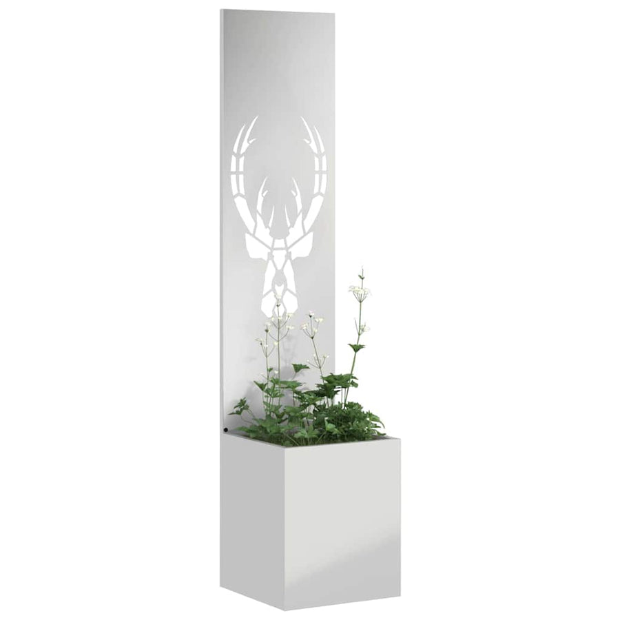 Tuin Privacy Screen Dierenprint Zilver 32 x 32 x 150 cm