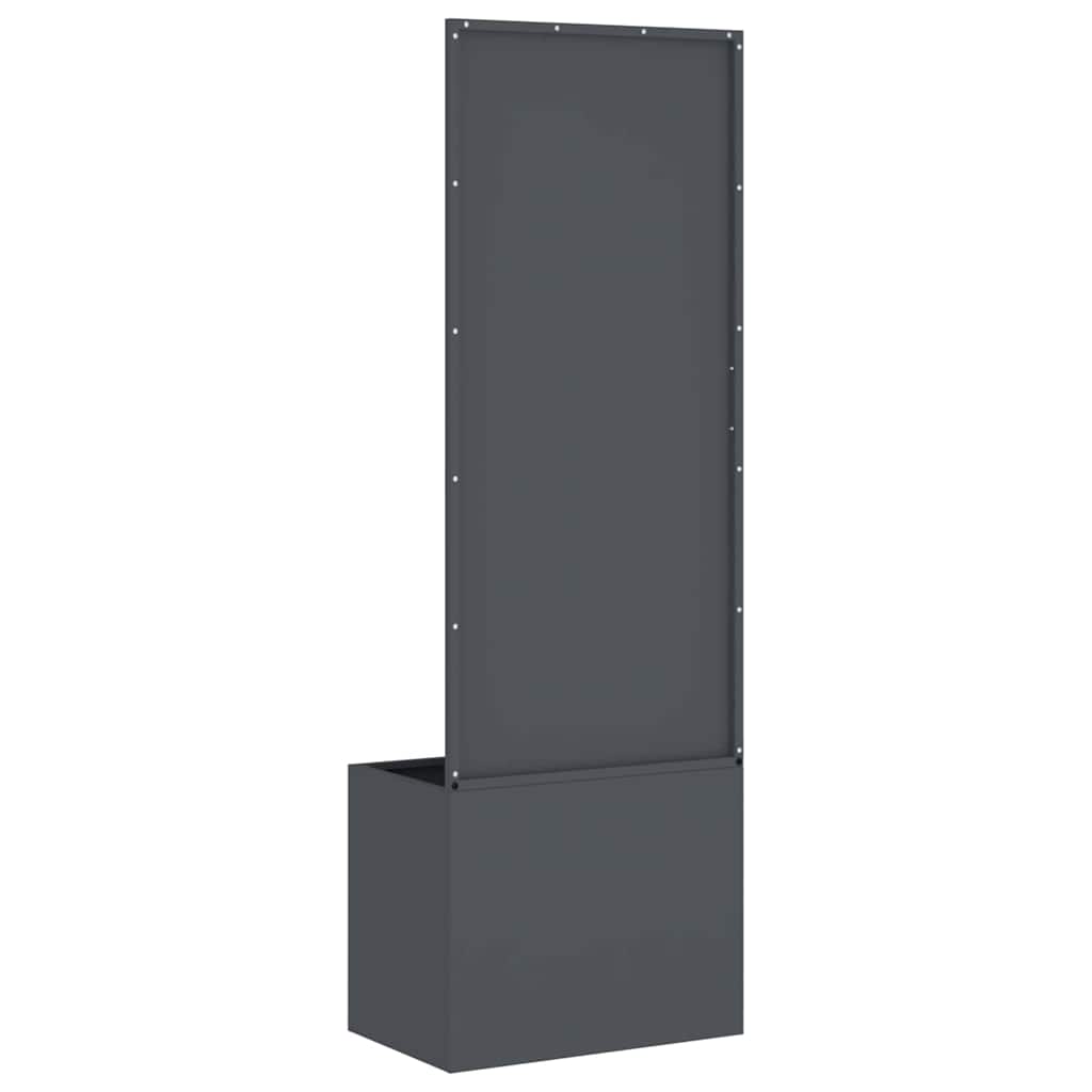 Tuinplant met Decoratief Paneel Antraciet 50 x 140 cm