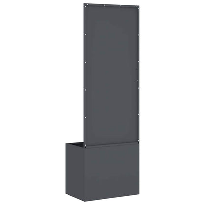Tuinplant met Decoratief Paneel Antraciet 50 x 140 cm