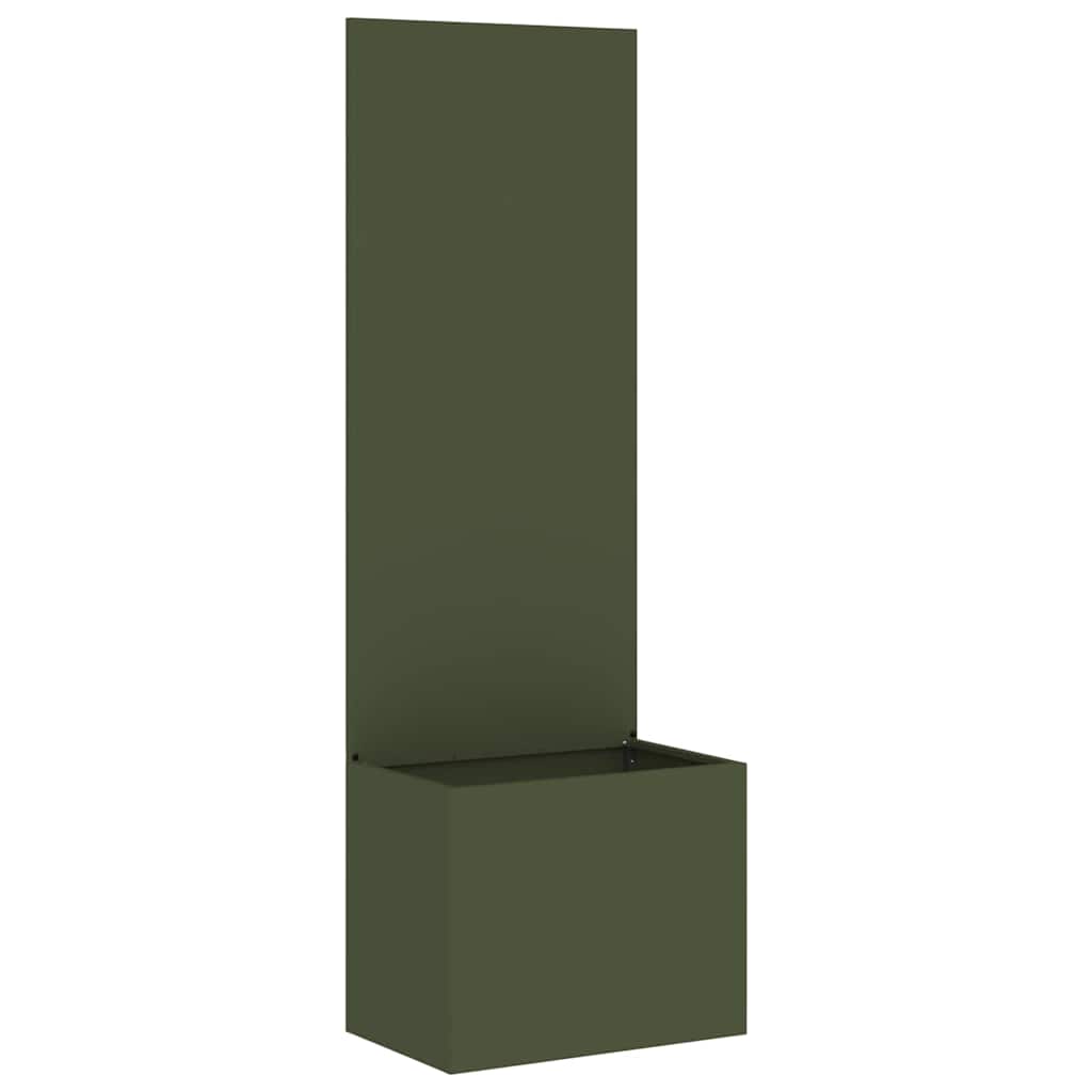 Tuinplant met Decoratief Paneel Olijfgroen 50 x 140 cm
