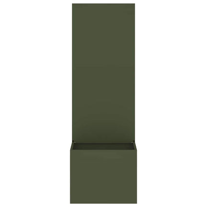 Tuinplant met Decoratief Paneel Olijfgroen 50 x 140 cm