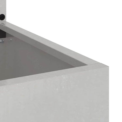 Tuinplant met Decoratief Paneel Zilver 50 x 140 cm