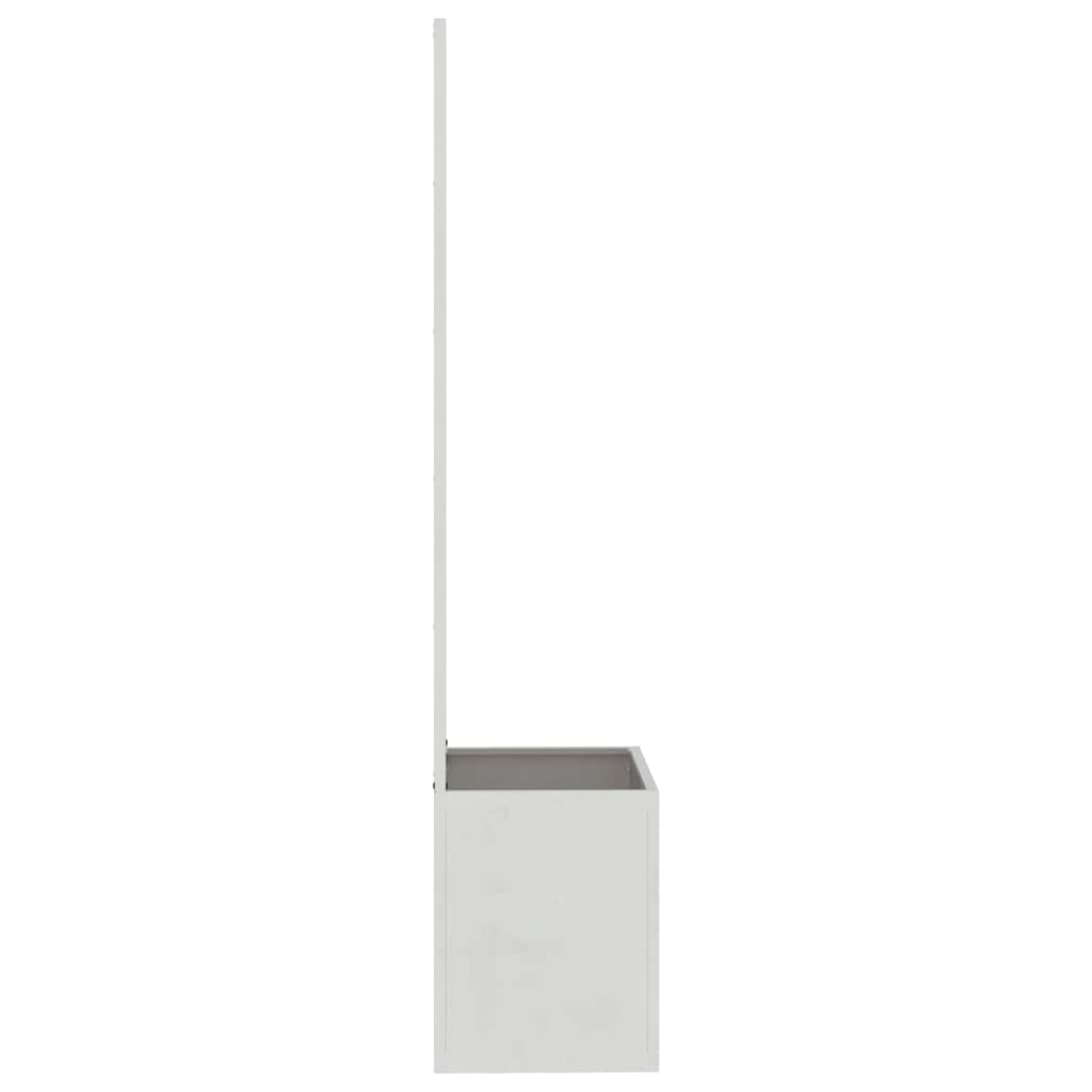 Tuinplant met Decoratief Paneel Zilver 50 x 140 cm