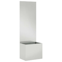 Tuinplant met Decoratief Paneel Zilver 50 x 140 cm