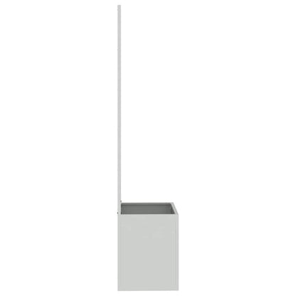 Tuinplant met Decoratief Paneel Zilver 50 x 140 cm