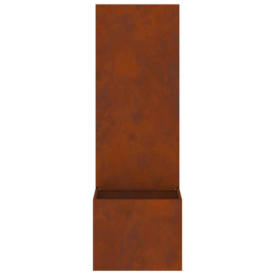 Tuin Privacy Screen Roestig 50 x 32 x 150 cm Cortenstaal