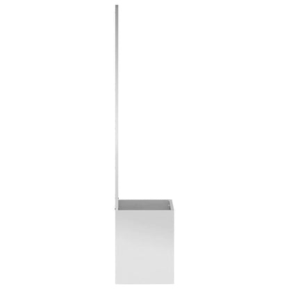 Tuin Privacy Screen Bloemen Zilver 50 x 32 x 150 cm