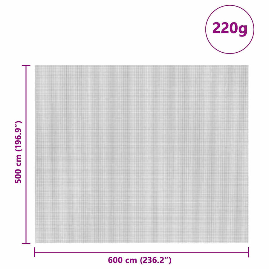 Siloafdekking Groen 6 x 5 m HDPE
