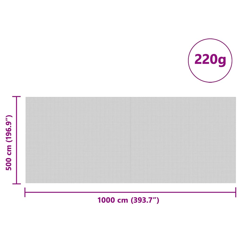 Siloafdekking Groen 10 x 5 m HDPE