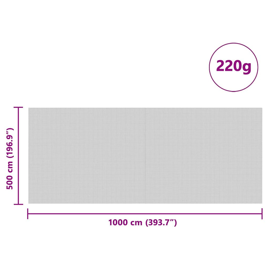 Siloafdekking Groen 10 x 5 m HDPE