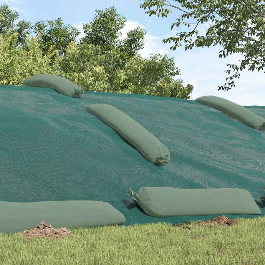 Siloafdekking Groen 12 x 5 m HDPE