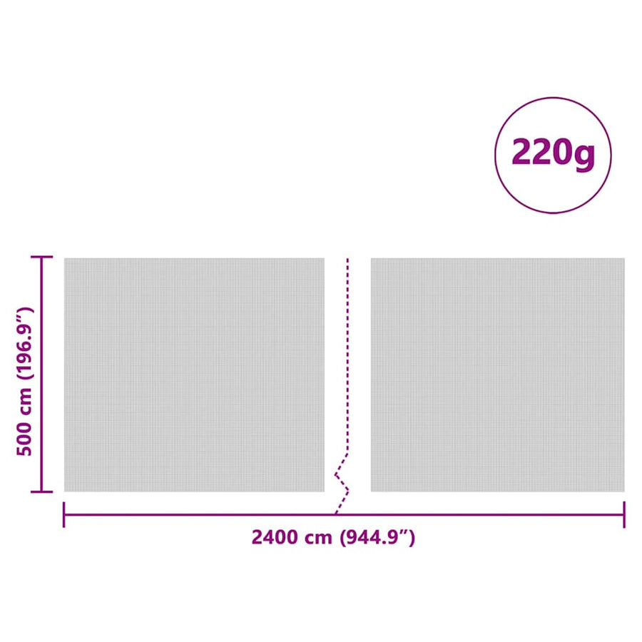 Siloafdekking Groen 24 x 5 m HDPE