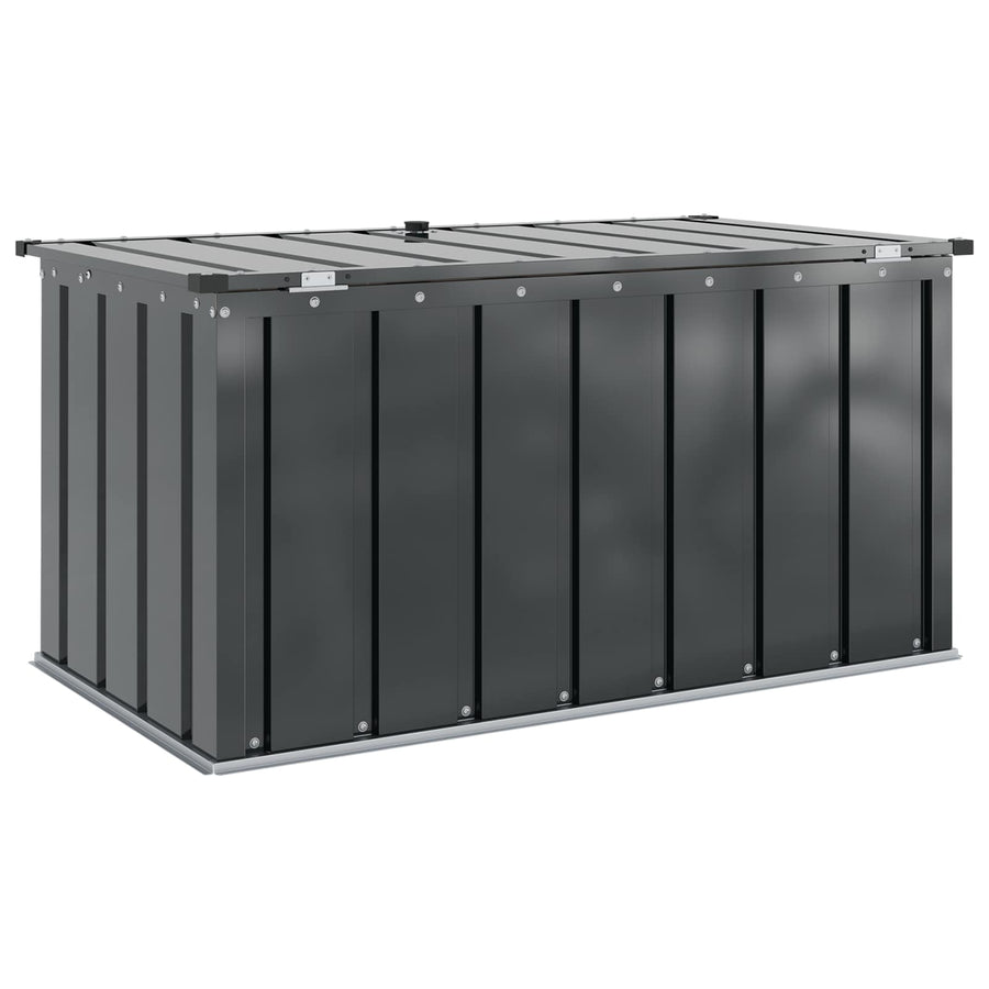 Tuinopslagdoos Zwart 101 x 56,5 x 50 cm Staal