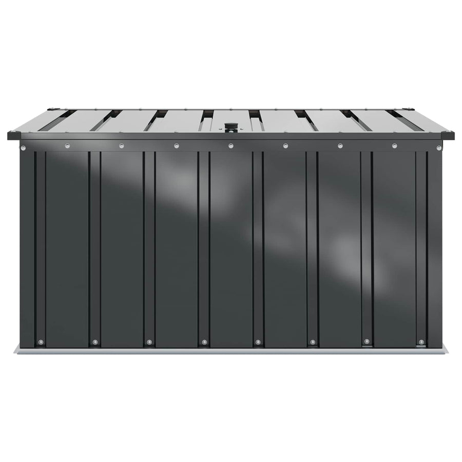 Tuinopslagdoos Zwart 101 x 56,5 x 50 cm Staal
