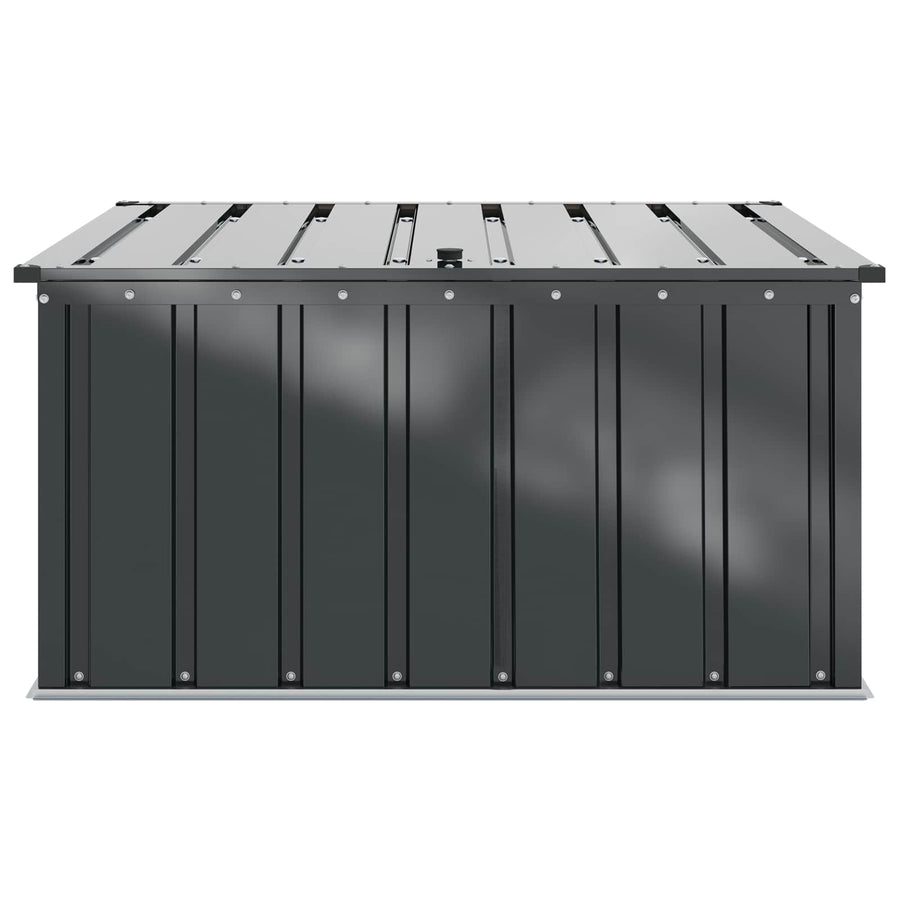 Tuinopslagdoos Zwart 101 x 82 x 50 cm Staal