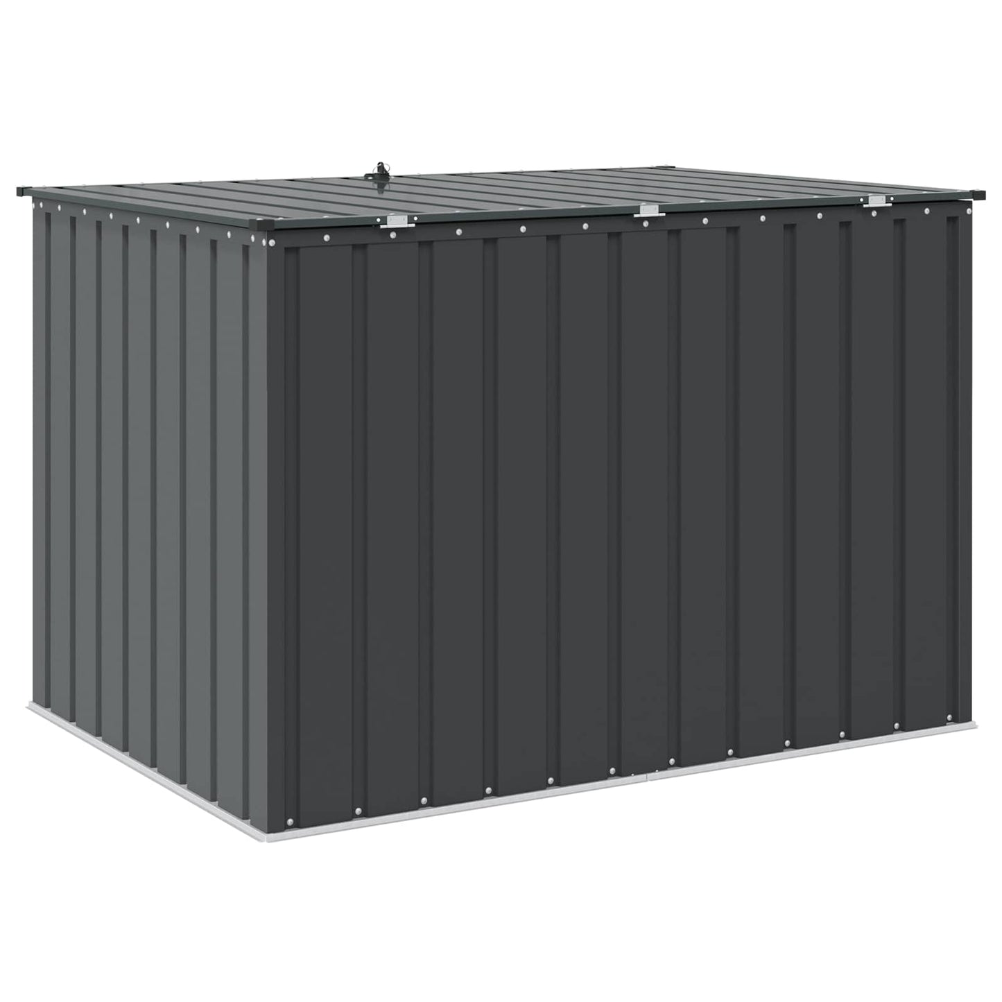 Tuinopslagdoos Zwart 151,5 x 107 x 100 cm Staal