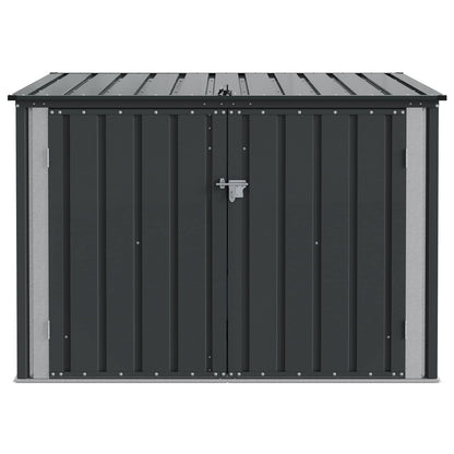 Tuinopslagdoos Zwart 151,5 x 107 x 100 cm Staal