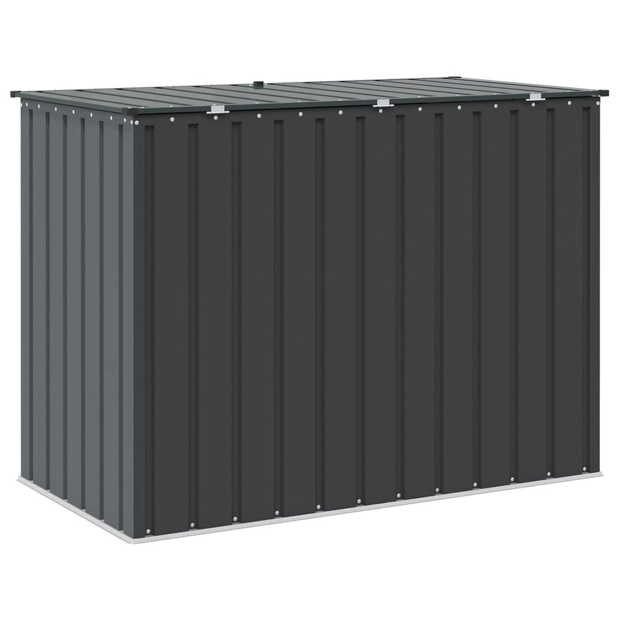 Tuinopslagdoos Zwart 151,5 x 82 x 110,5 cm Staal