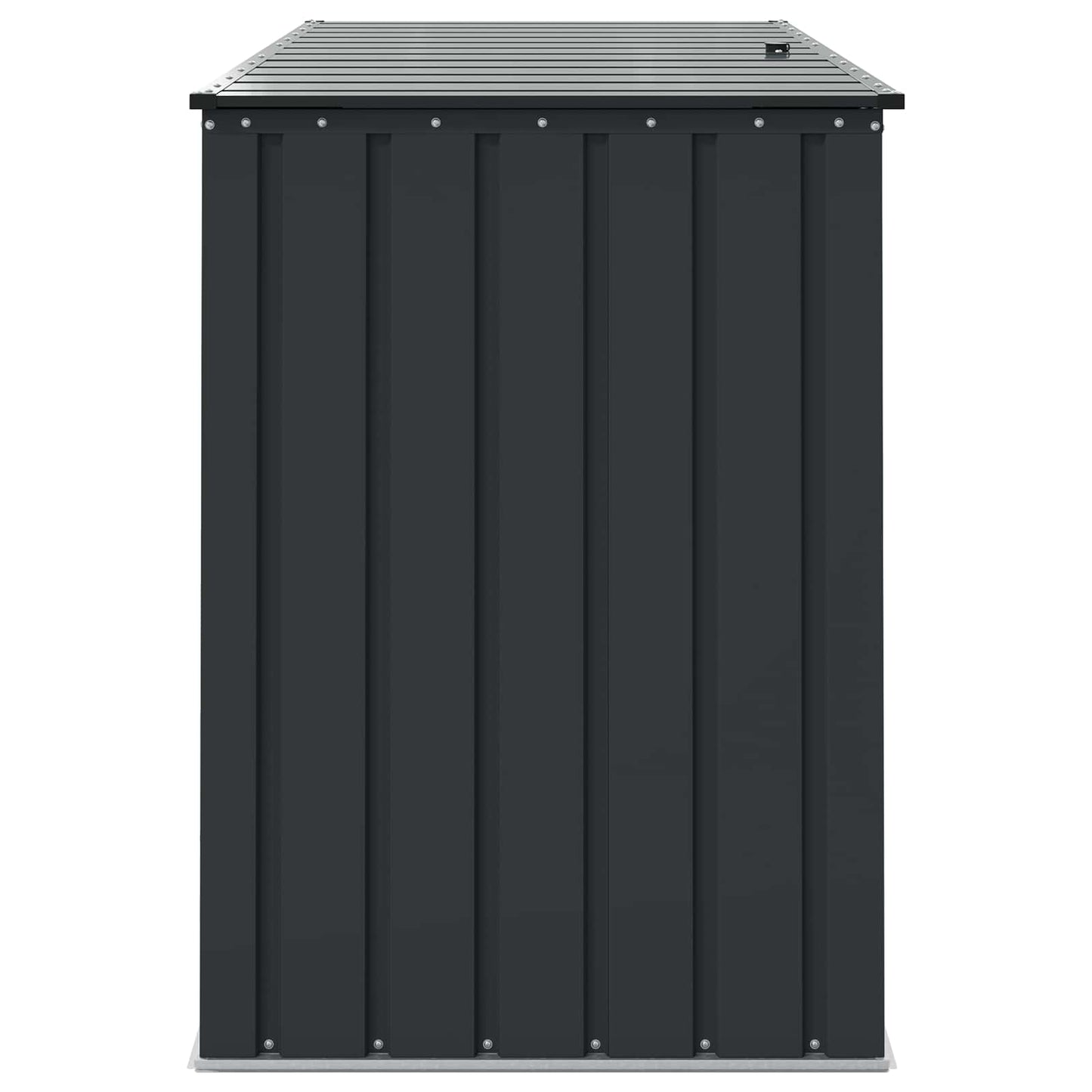 Tuinopslagdoos Zwart 151,5 x 82 x 110,5 cm Staal