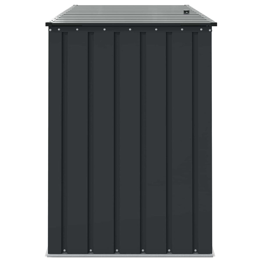 Tuinopslagdoos Zwart 151,5 x 82 x 110,5 cm Staal